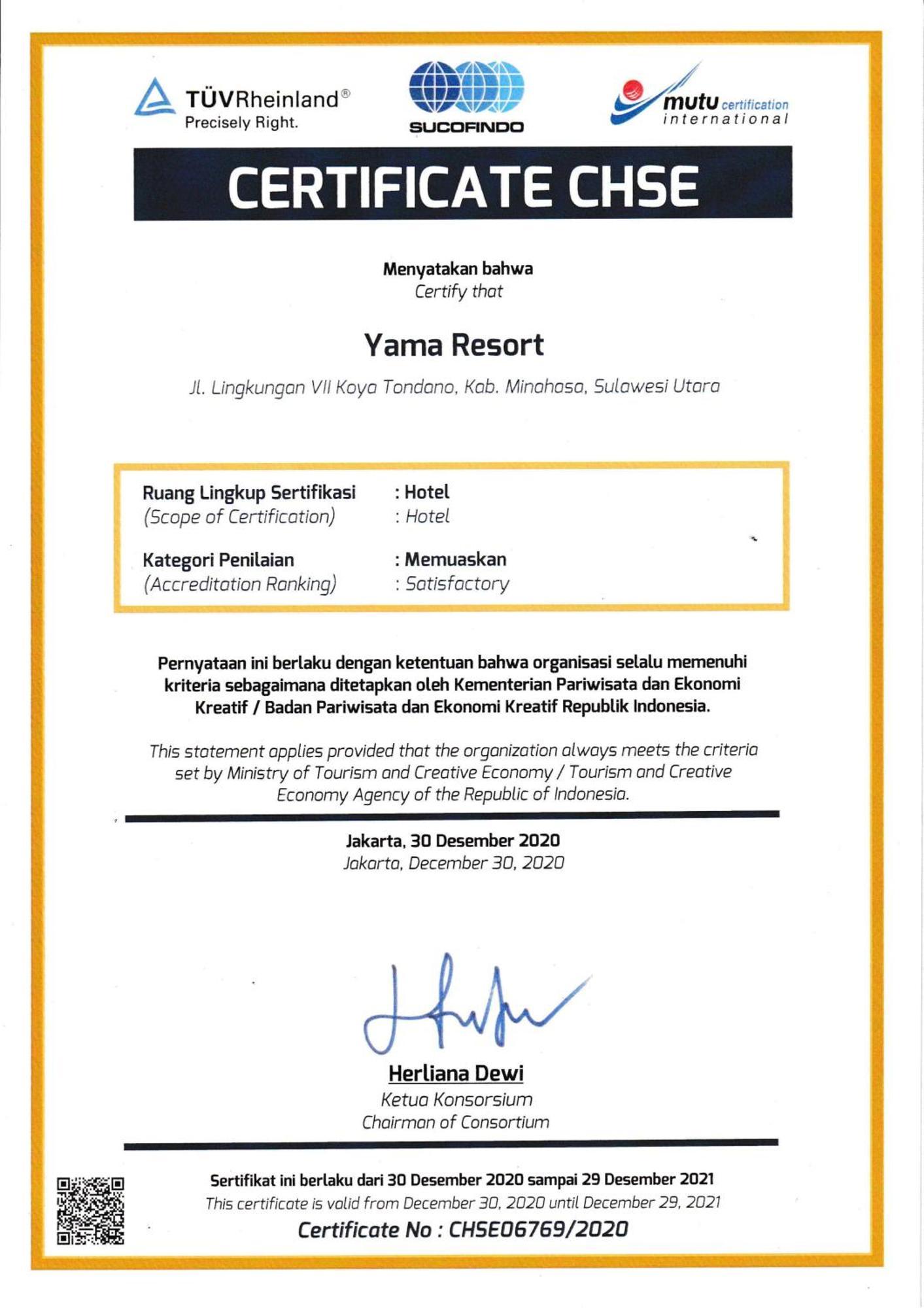 Yama Resort Indonesia Tondano Εξωτερικό φωτογραφία